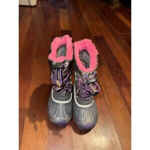 Kodiak Glo Girls Boys Kids Waterproof Snow Boots Waterproof 10 youth Snowboard